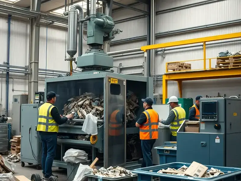 Industrial baling equipment